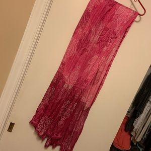 Vera Bradley Pink Paisley Scarf